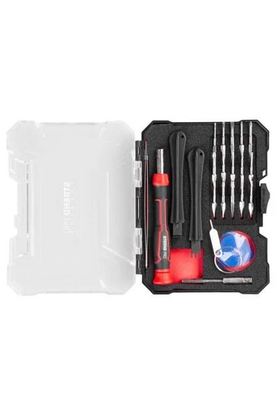 Strend Pro Set varfuri, biti, de precizie, cu surubelnita, accesorii, 23 buc, 35 mm