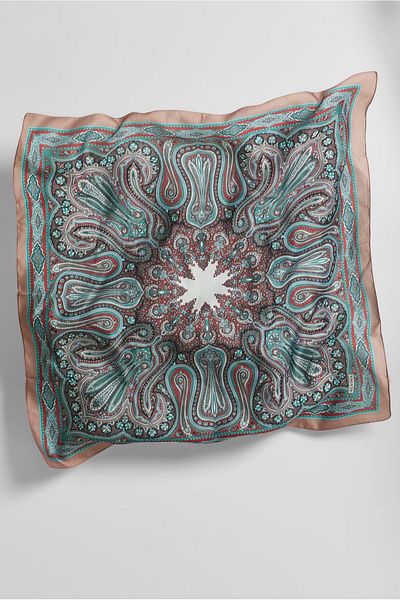 Alvina Patterned Scarf 8551