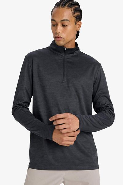 DeFacto Defactofit Slim Fit Tight-Fitting Stand Collar Quick-Drying Breathable Stretch Fabric Zip-Up Sportsman Uzu