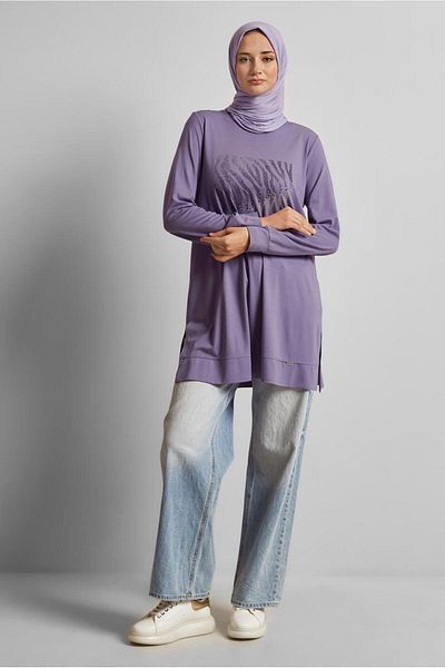 Alvina Printed Tracksuit Tunic 45693