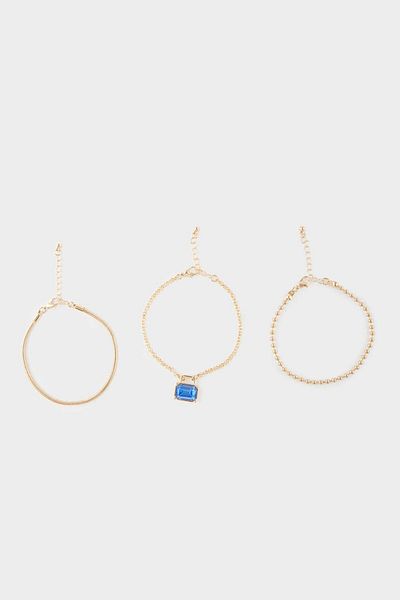DeFacto Women's Triple Gold Bracelet F6633Axns