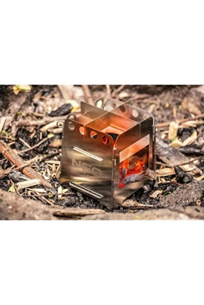 NEO Kempingová trouba s pouzdrem, model pro přežití, nerezová ocel