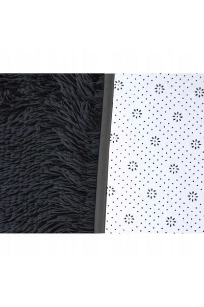 JollyMag Dark Grey Bathroom Mat Set, 3 Pieces, Ruhhy