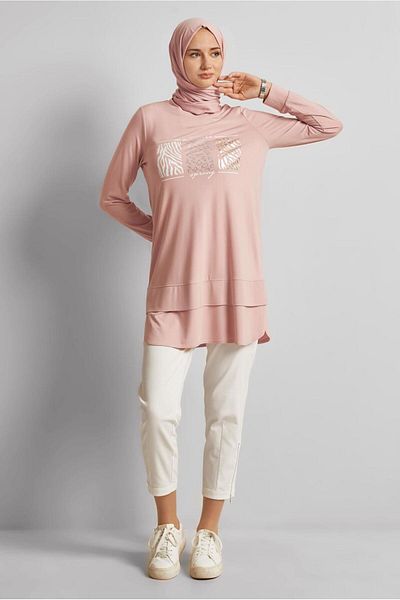 Alvina Printed Tracksuit Tunic 45691