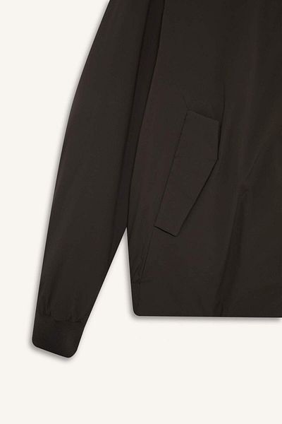 DeFacto Slim Fit Slim Fit Stand Collar Zippered Waterproof Coat F0880Ax25Au