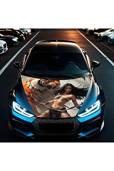 Avex Folie Capota Auto 'Hood Art' odolná vonkajšia, morská L (180 x 130 cm)