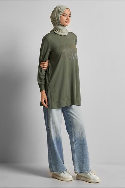 Alvina Printed Tracksuit Tunic 45693