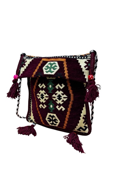 mih avm Etnik Otantik Heybe Çanta - Şark Köşesi Duvar Süsü - Kadın Çanta