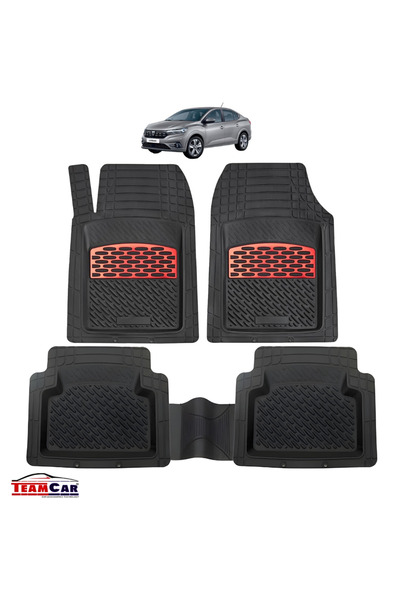 TEAMCAR Covorașe auto tip tavă compatibile cu Dacia Logan III (2020 prezent) ...