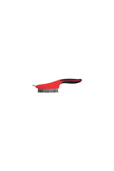 Strend Pro Wire Brush with 3 Rows of Bristles, 335 mm, Strend Pro
