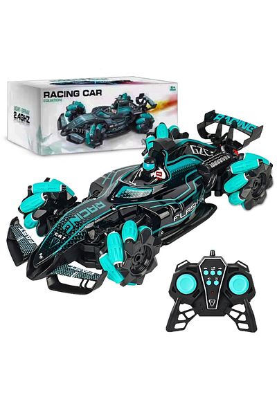 OmniDC Remote Control Drift Car – Modern Model, Special Drift Tires, Spray, Music, Lights, High Speed, Hi
