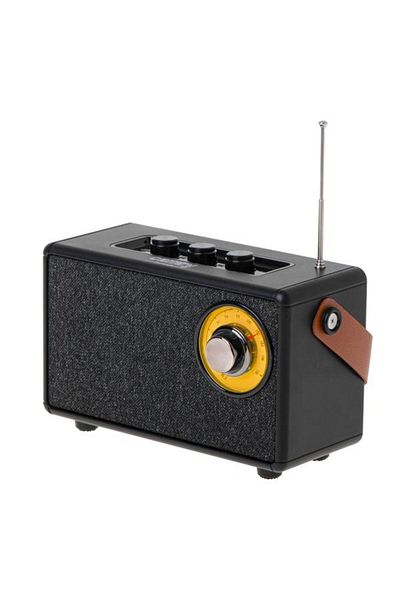 CAMRY Radio CR 1902b, 5 W, Bluetooth, USB-C, Card TF, FM, Functie TWS (Negru)