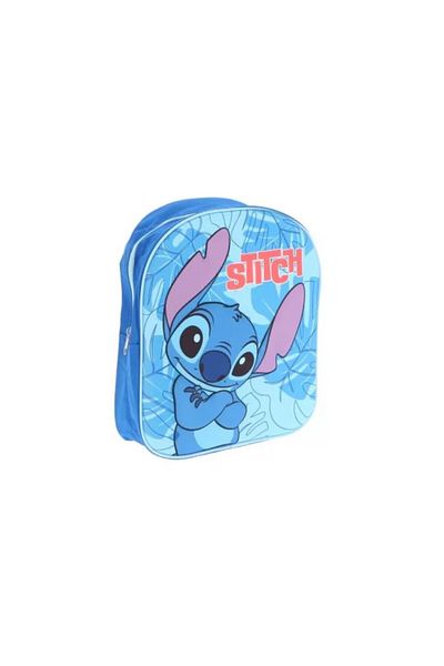 Stitch School bag, Lilo and - Alien Vibes model, 3D, made of polyester and EVA foam, 30x26x10 cm