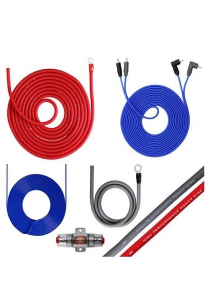 Avex Kit cable for car amplifier installation, 10 mm² thickness
