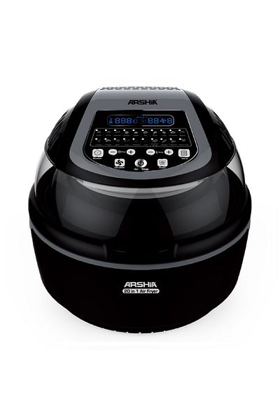 Arshia Multipurpose 20 in 1 Air Fryer 10 L Black