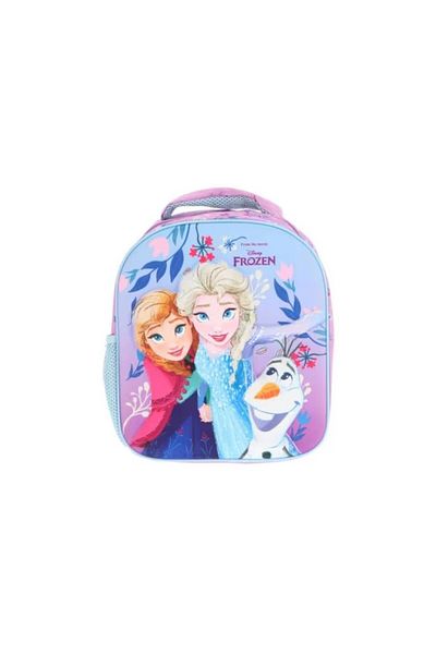 Disney School bag, Frozen model - Sisters of snow, made of polyester and EVA foam, 30x26x10 cm
