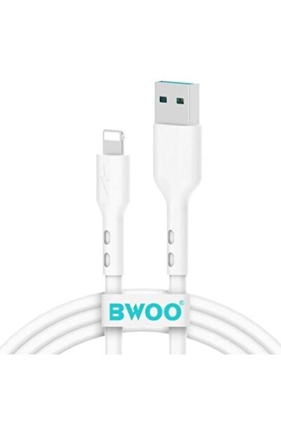 Bwoo Cablu de încărcare USB-A la Lightning X172L, 18W, 1m, alb