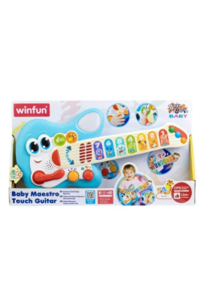 WINFUN KITARA SE ZVUKEM A SVĚTELNÝMI PÁSY