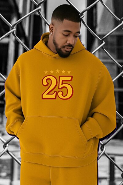 BENROMA 25. سويت شيرت مقاس كبير مطبوع عليه سنة الميلاد