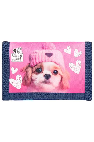 Kidea Children's Wallet, Cleo i Frank, Dog Design, PFCF 42