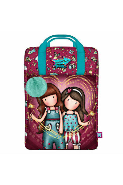 Gorjuss Σχολική τσάντα πυροτεχνημάτων καφέ 25 x 36 x 10 εκ.