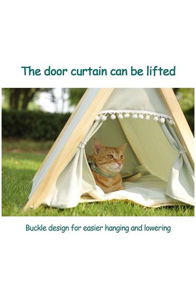 COOYA Portable Pet Tents , Soft fabrics, Comfortable & Breathable,with cushions,Easy to Assemble