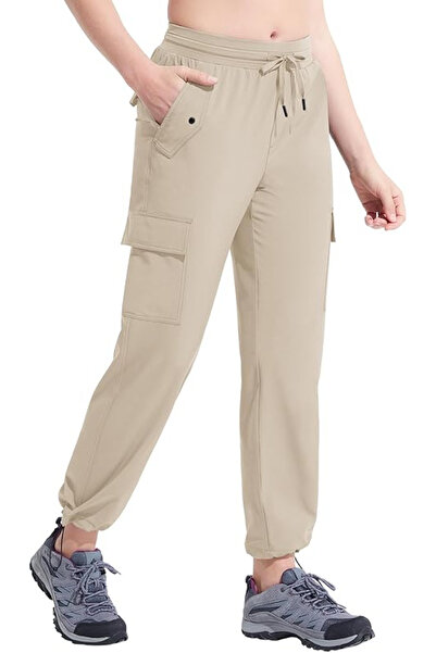 OEM Pantaloni sport respirabili pentru femei, cu buzunare și șnur în talie, c...
