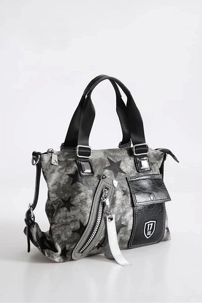 meSga butik Amil Gray Skin Shoulder Bag