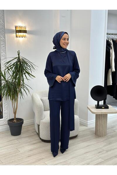 QOOQ STORE QOOQ Ferse Takım Lacivert 24fw