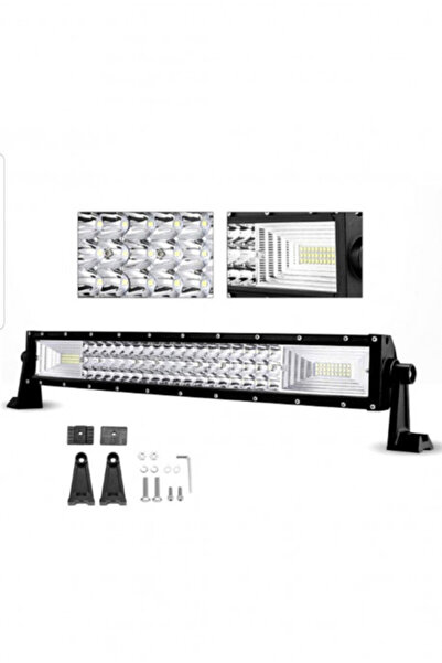Led Light Alex Bară LED 7D 324W 12V-24V, 55 cm, 3 rânduri, fascicul combinat Spot & Flood