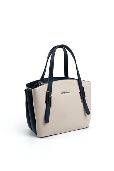 Silver Polo Silver & Polo Beige - Laci Sp1021 Women's Handbag