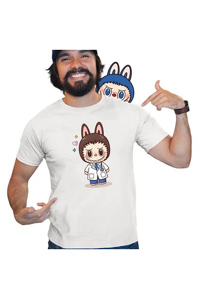 OEM Men's T-Shirt Labubu Doctor