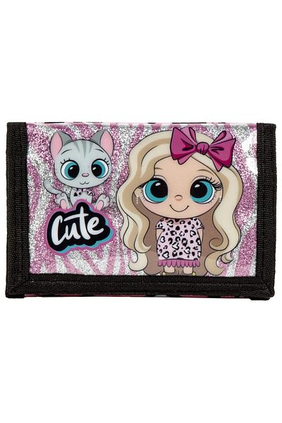 JollyMag Wallet for Girls, BackUP, Cute Girls Design PFBF 10