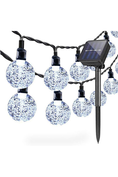 OEM Lumini solare pentru exterior, 30 LED-uri rotunde, 6,5 m
