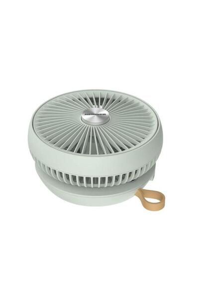 Heinner Ventilator pliabil HMF-LC 4000 GR, 5 W, Autonomie 4 ore (15 ore putere minima), 4 viteze (Al