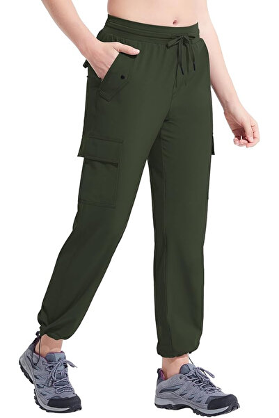 OEM Pantaloni sport respirabili pentru femei, cu buzunare și șnur în talie, v...