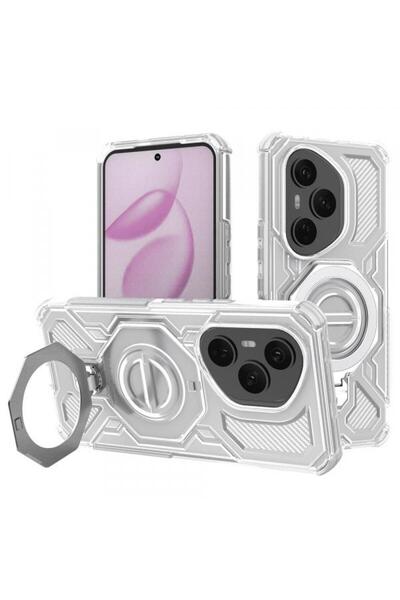 Techsuit Carcasă Carbon Shield Pro pentru Honor 400 Pro, Albă
