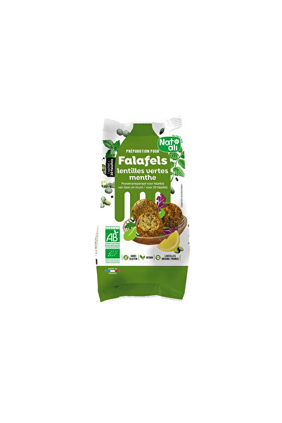 JollyMag Mix pentru falafel fără gluten cu linte, 150 g, Nat-ali