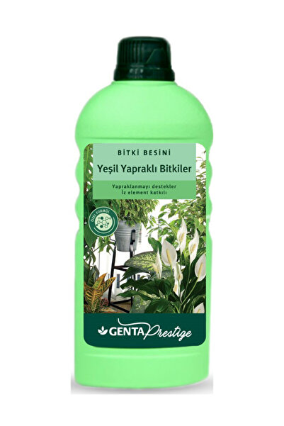 Genta Yeşil Yapraklı Bitkiler İçin Sıvı Besin - 500 ml