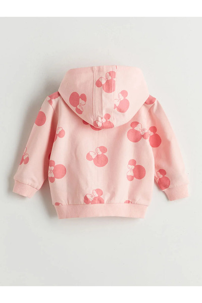 LC Waikiki LCW babyPembe Minnie Mouse Baskılı Kız Bebek Takım 3'lü