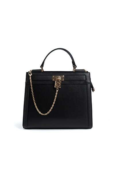 Silver Polo حقيبة يد نسائية سوداء SP1166