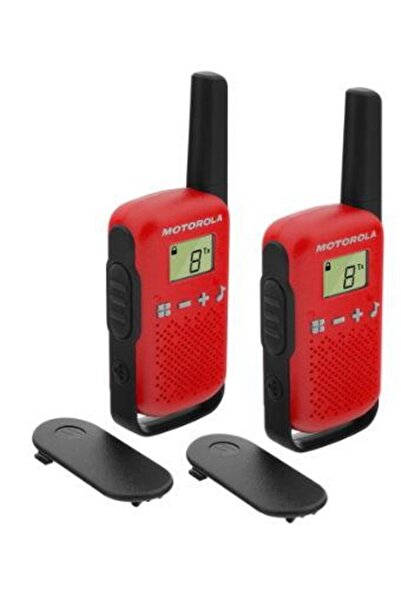 Motorola Radio PMR portabil TALKABOUT T42 RED, set de 2
