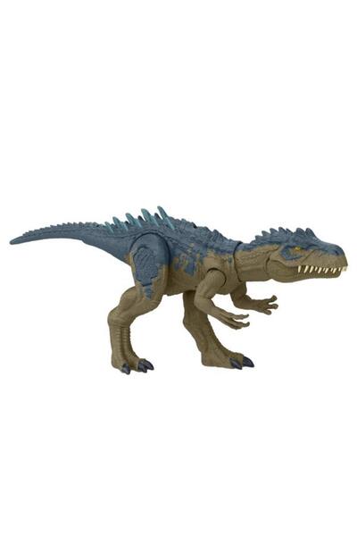 mattel Jurassic World Dinosaur Figure - Allosaurus (Green/Blue)