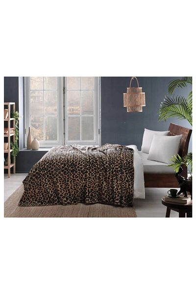 TAAC Tac Leopard Double Cotton Blanket