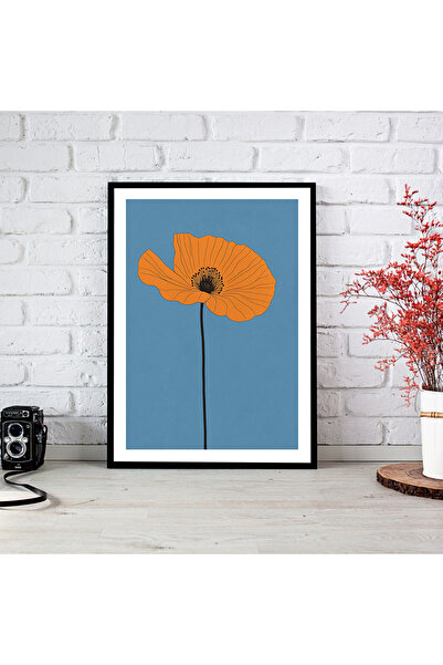 woodsia Tablou cu poster din lemn MDF cu aspect de cadru dintr-o singură buca...