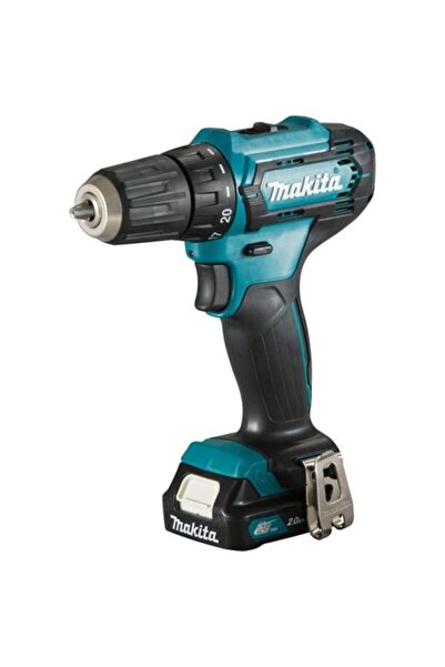 Makita Mașină de găurit și șurubelniță DF333DSAE cu 2 baterii, 12V, 1700 RPM,...