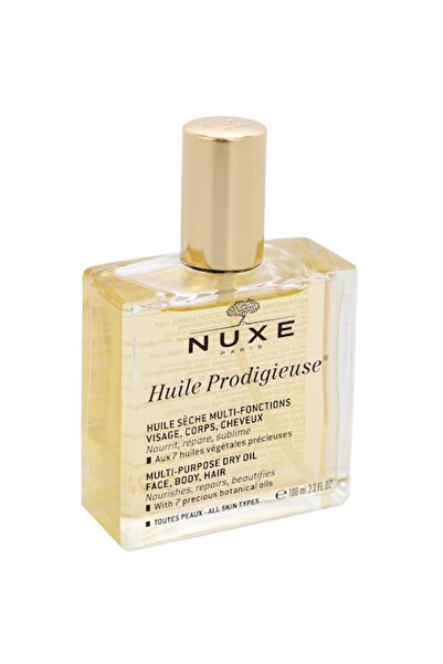 Nuxe Huile Prodigieuse Multi-Purpose Dry Oil for Face, Hair & Body, 100 ml