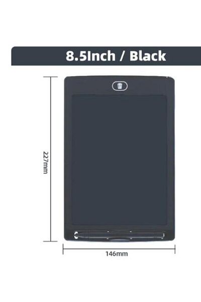 Choice1 8.5Inch Black Toys for Children 8.5Inch Electronic Drawing Board LCD Screen Writing Digital Graphic