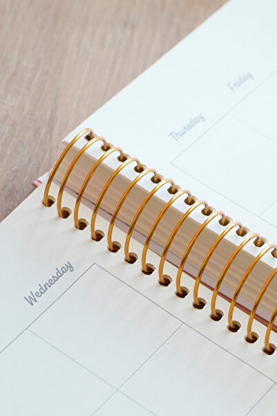 Victoria's Journals A5 Spiral Vegan Leather Unlimited Planner Agenda. 100 γρ. Αχάτης. 224 φύλλα.