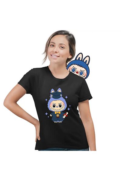 OEM Women's T-shirt Labubu Graduation